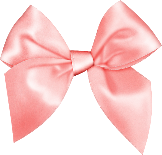 Moño De Liston Rosa (520x500), Png Download