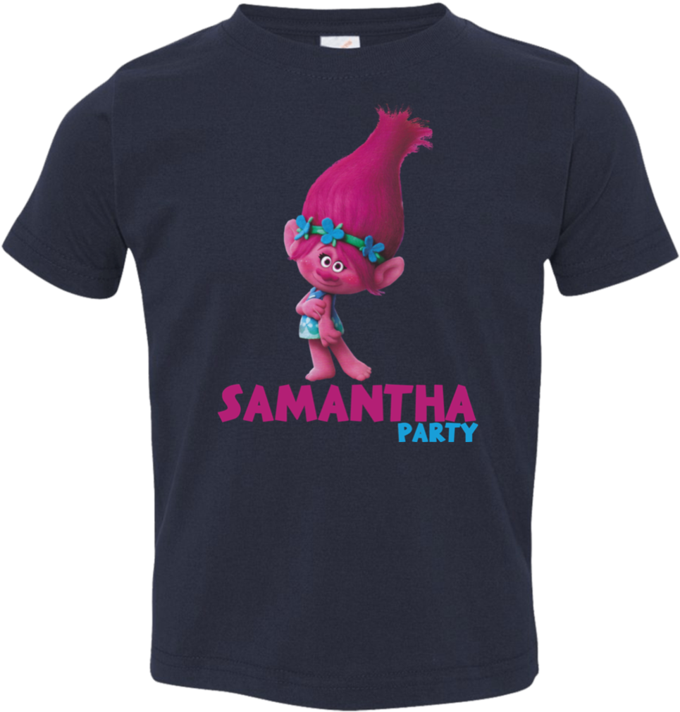 Trolls Poppy Toddler Jersey T-shirt - Shirt (1024x1024), Png Download