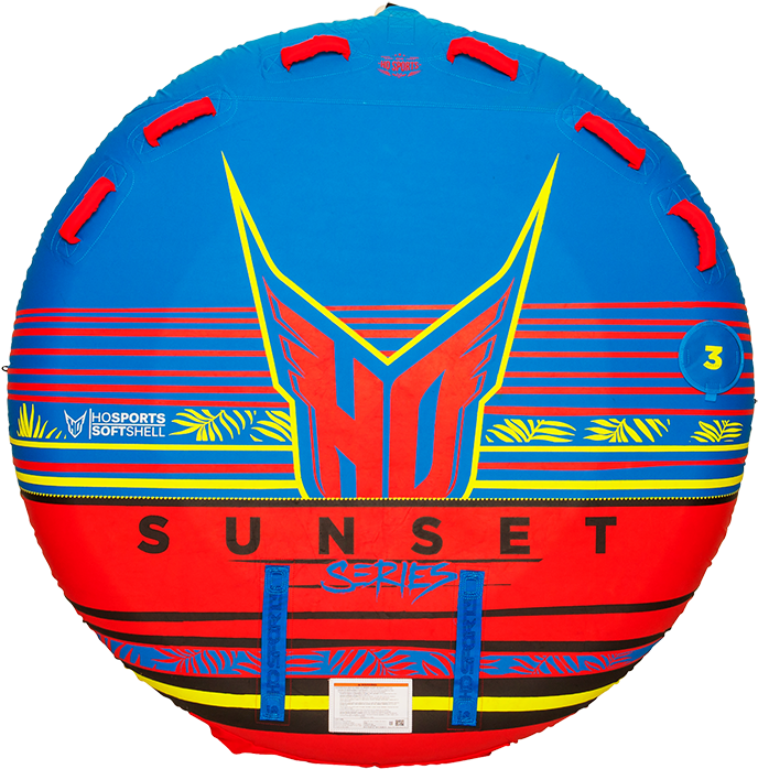 2018 Ho Sunset Tube - Moveitgear Ho Sports Sunset 3 Towable Tube (700x700), Png Download