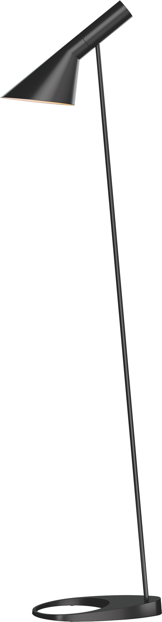 Aj Floor17 Black 02 2 5 90328 - Louis Poulsen Aj Gulvlampe, Aubergine - Gulvlamper (3000x3000), Png Download