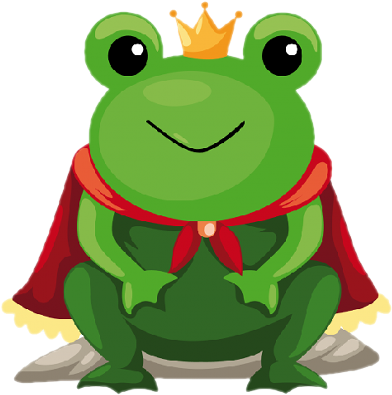 Sapos & Ratos Frog Pics, Frog Pictures, Frog Drawing, - Sapo Desenho Principe (418x415), Png Download