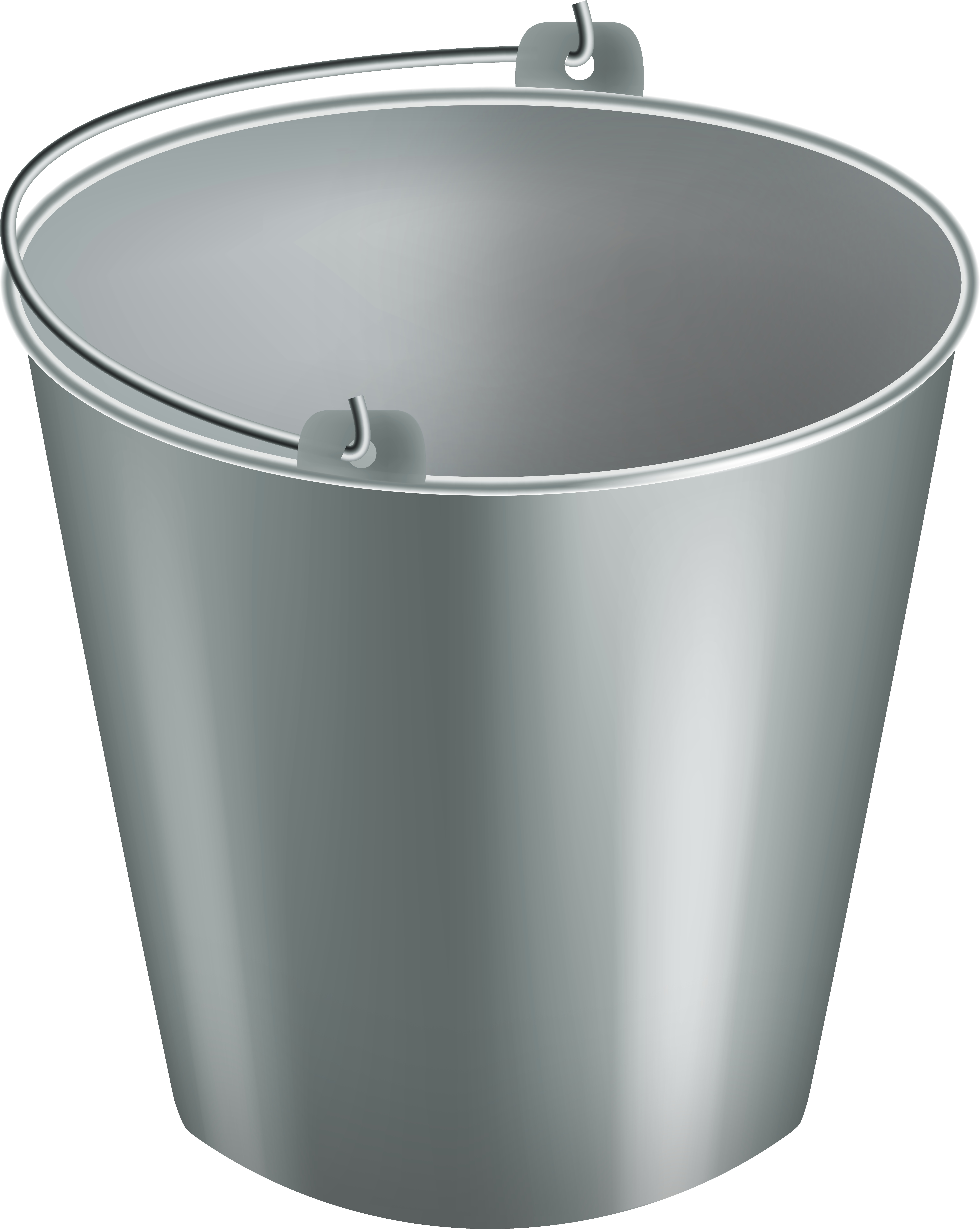Metal Bucket Png Clipart (6398x8000), Png Download