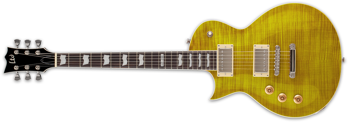 Xlarge - Ltd Left Handed Electric Guitar (1200x430), Png Download