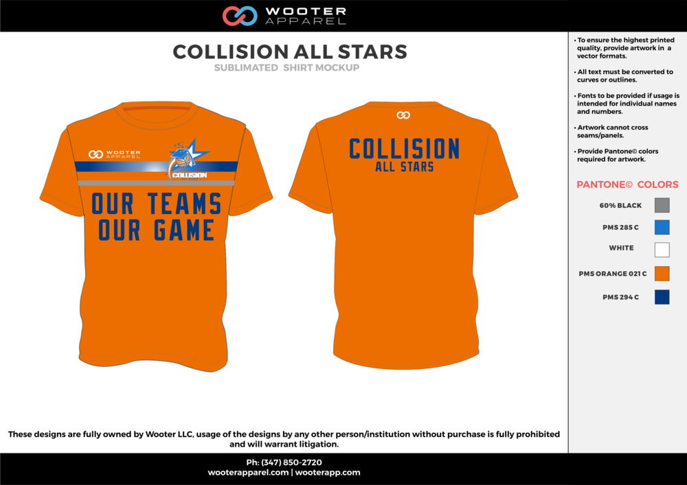 Collision All Starts Orange Blue Gray White Custom - Basketball Uniforms Redesign Nba (1000x707), Png Download