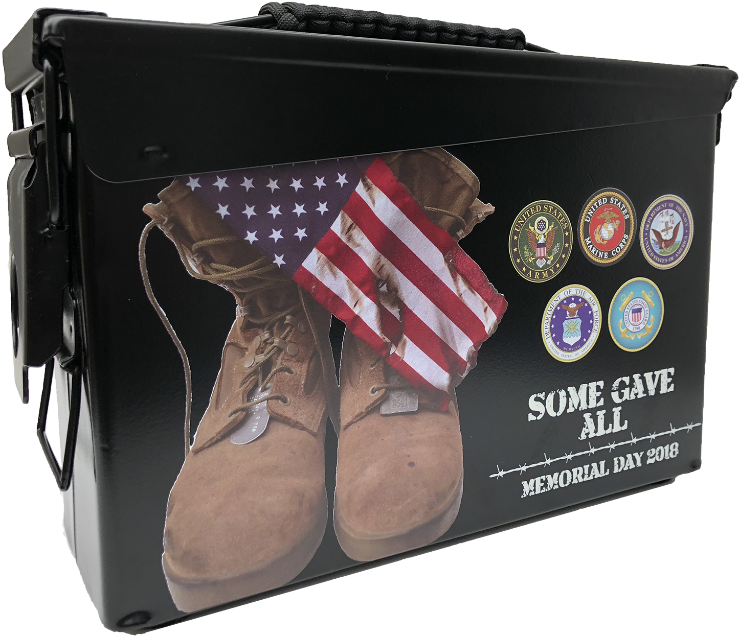 2018 Memorial Day Custom Ammo Can (1500x1500), Png Download