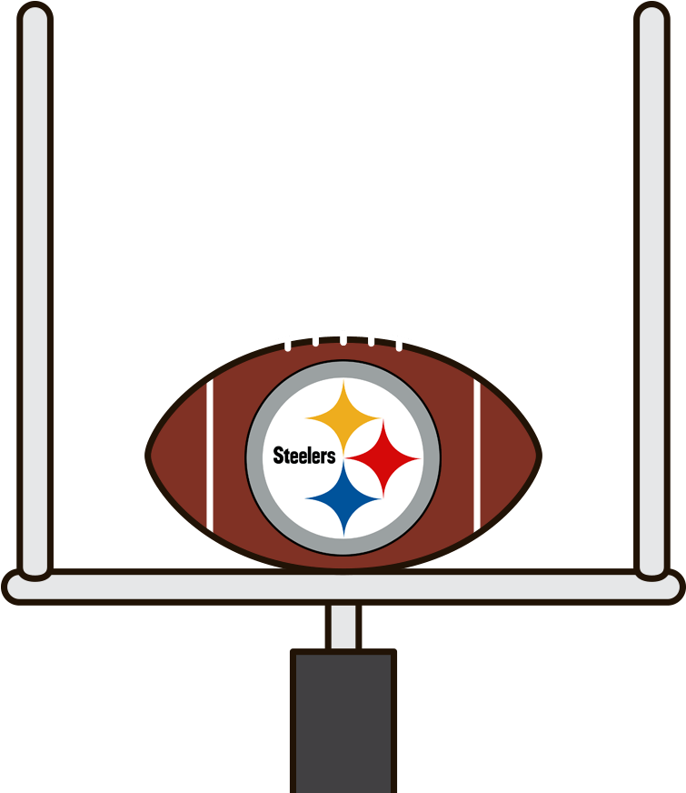 The Pittsburgh Steelers Put Up A Season-high 40 Points - Pittsburgh Steelers (1000x1050), Png Download