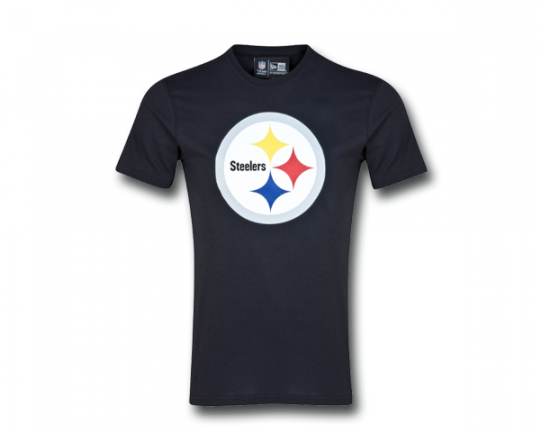 Pittsburgh Steelers New Era Team Logo T-shirt - Mens (540x540), Png Download