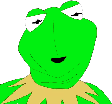 I Am Kermit - Cartoon (365x340), Png Download