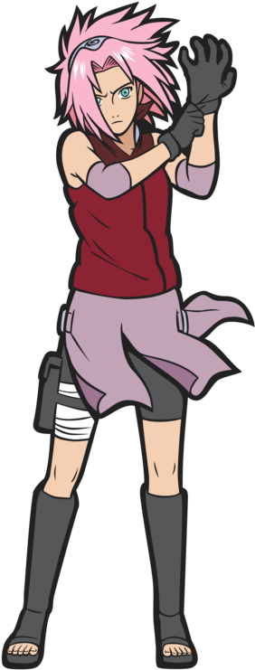 Sakura - Sakura Haruno (585x1024), Png Download