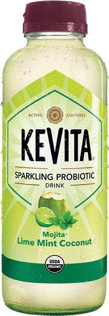 Kevita Sparkling Probiotic Drink, Strawberry Acai Coconut (640x825), Png Download