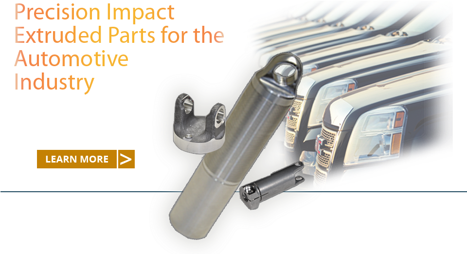 Metal Impact Extrusions - Impact Extrusion (960x559), Png Download