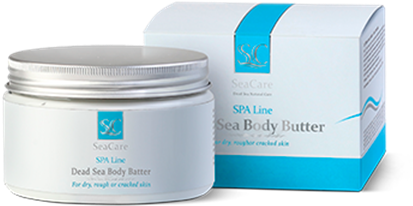 Picture Of Dead Sea Body Butter For Dry, Rough Or Cracked - Seacare Spa Dead Sea Bath Salt Which Contains The Dead (480x456), Png Download