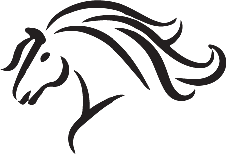 Business Logo Design For A Company In United States - Horse Head Logo Design (496x398), Png Download