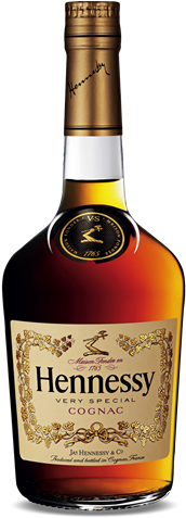 Hennessy Cognac Vs - Hennessy Bottle Psd (268x492), Png Download