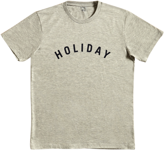 Unisex Holiday Navy Logo T Shirt - Saint Heron Shirt (600x600), Png Download
