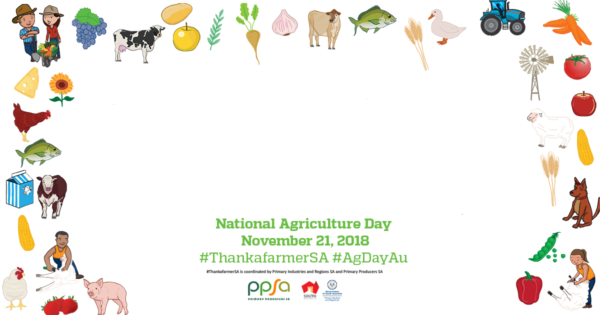 Thank A Farmer Facebook Frame - National Ag Day 2017 Australia Poster (1200x630), Png Download