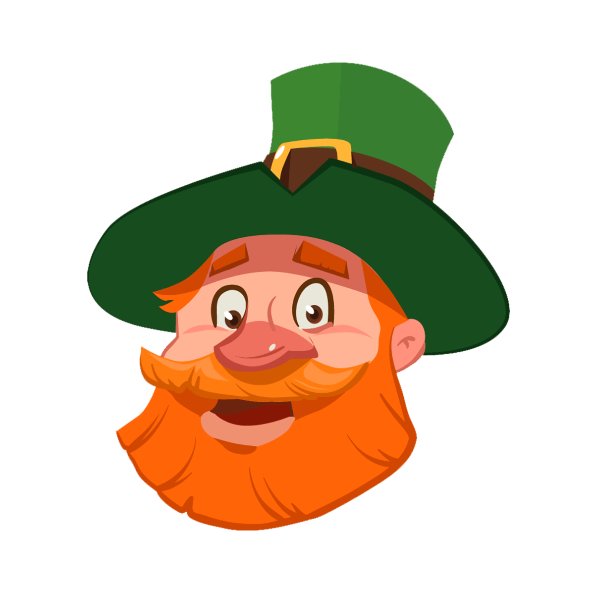 Leprechaun - Cartoon (1200x1200), Png Download