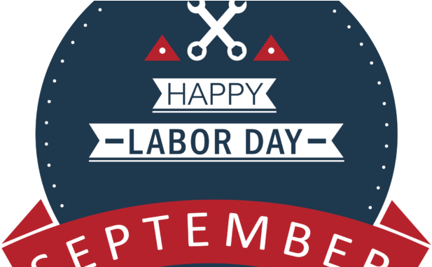 September, Happy Labor Day - Labor Day Sale Sign (678x381), Png Download