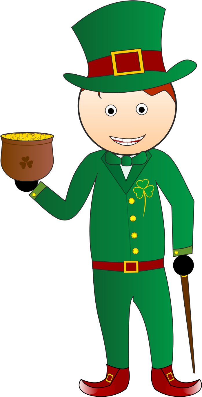 What If You Catch A Leprechaun - Saint Patrick's Day (697x1367), Png Download