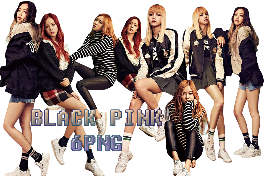 Black Pink Png Pack {reebok} By Kamjong-kai - Pack De Black Pink (900x600), Png Download