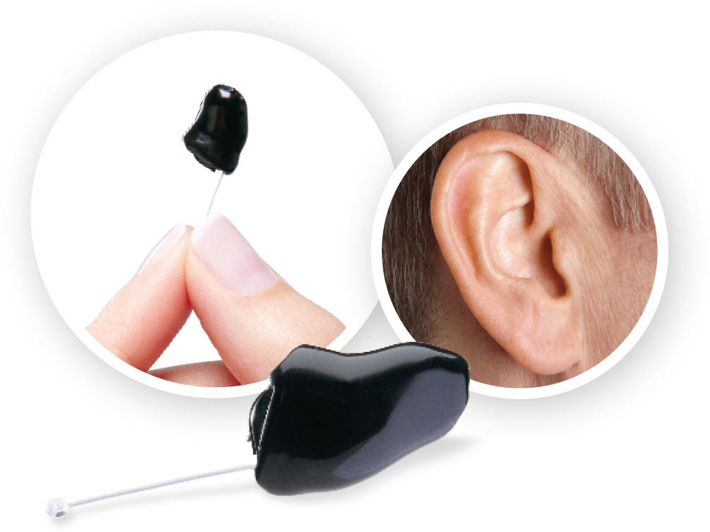 Invisible Hearing Aids - Invisible Hearing Aid Png (1008x756), Png Download