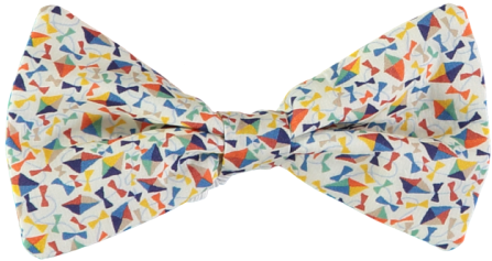 Jasper Liberty Bow Tie, Dancing Kites Blue - Paisley (800x800), Png Download