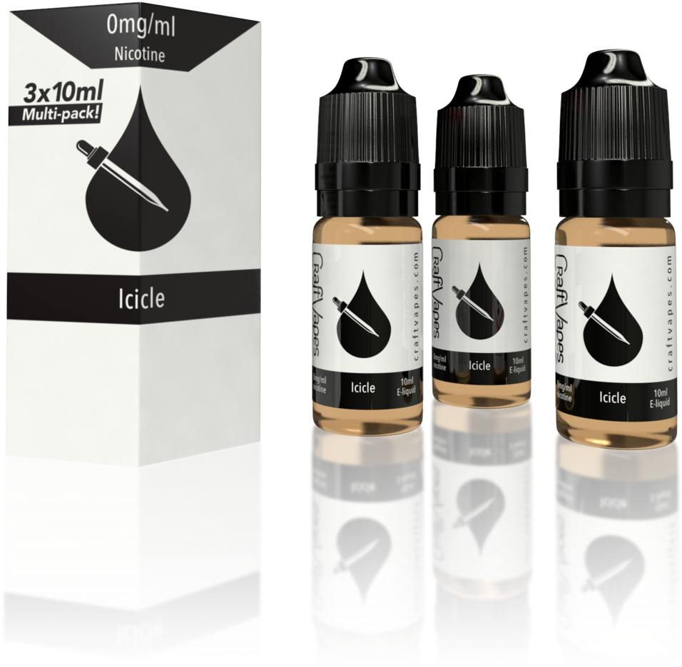 Icicle By Craft Vapes - Electronic Cigarette (1400x1400), Png Download