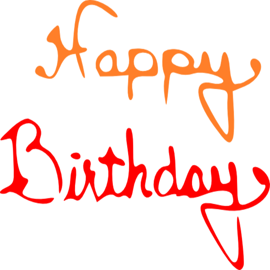 Happy Anniversary Animated Clip Art Techflourish Collections - Wish U Happy Birthday Png (1024x1024), Png Download