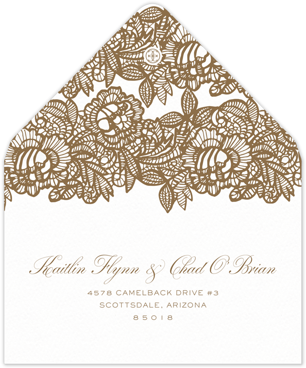 Lace Reply Envelope - Motif (1200x1200), Png Download