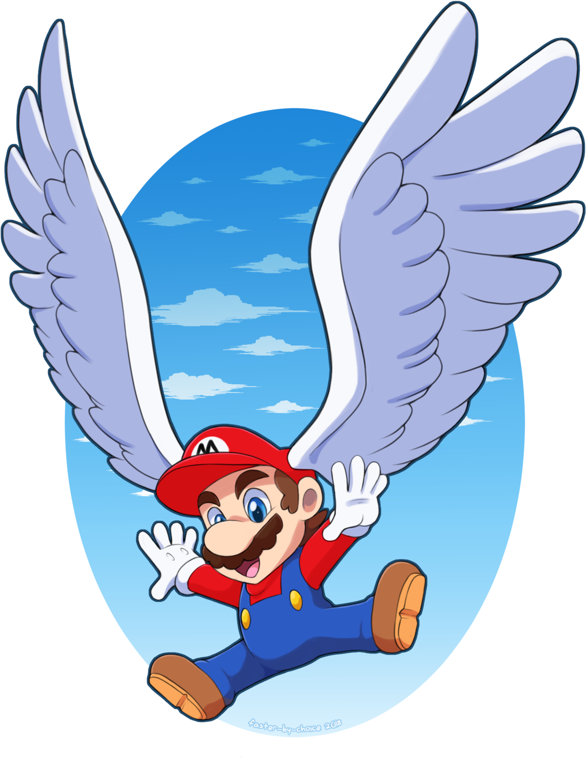 By Faster By Choice - Transparent Angel (1201x1554), Png Download