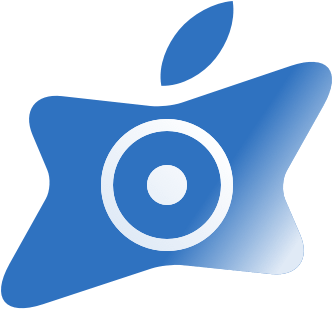 Apple@2x - Circle (1200x400), Png Download