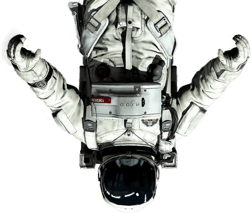 Astronaut People - Portable Network Graphics (425x360), Png Download