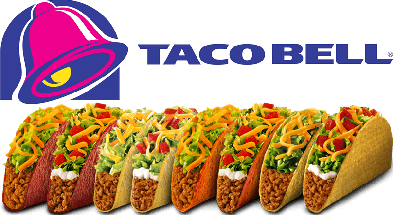 Who Loves Taco Bell Who Loves Half Price Taco Bell - Taco Bell Tacos Png (810x450), Png Download