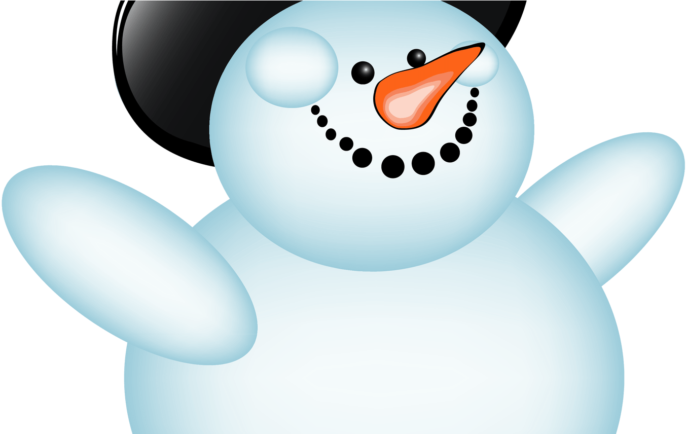Large Transparent Snowman Png Clipart Gallery Yopriceville - Clip Art (1368x855), Png Download