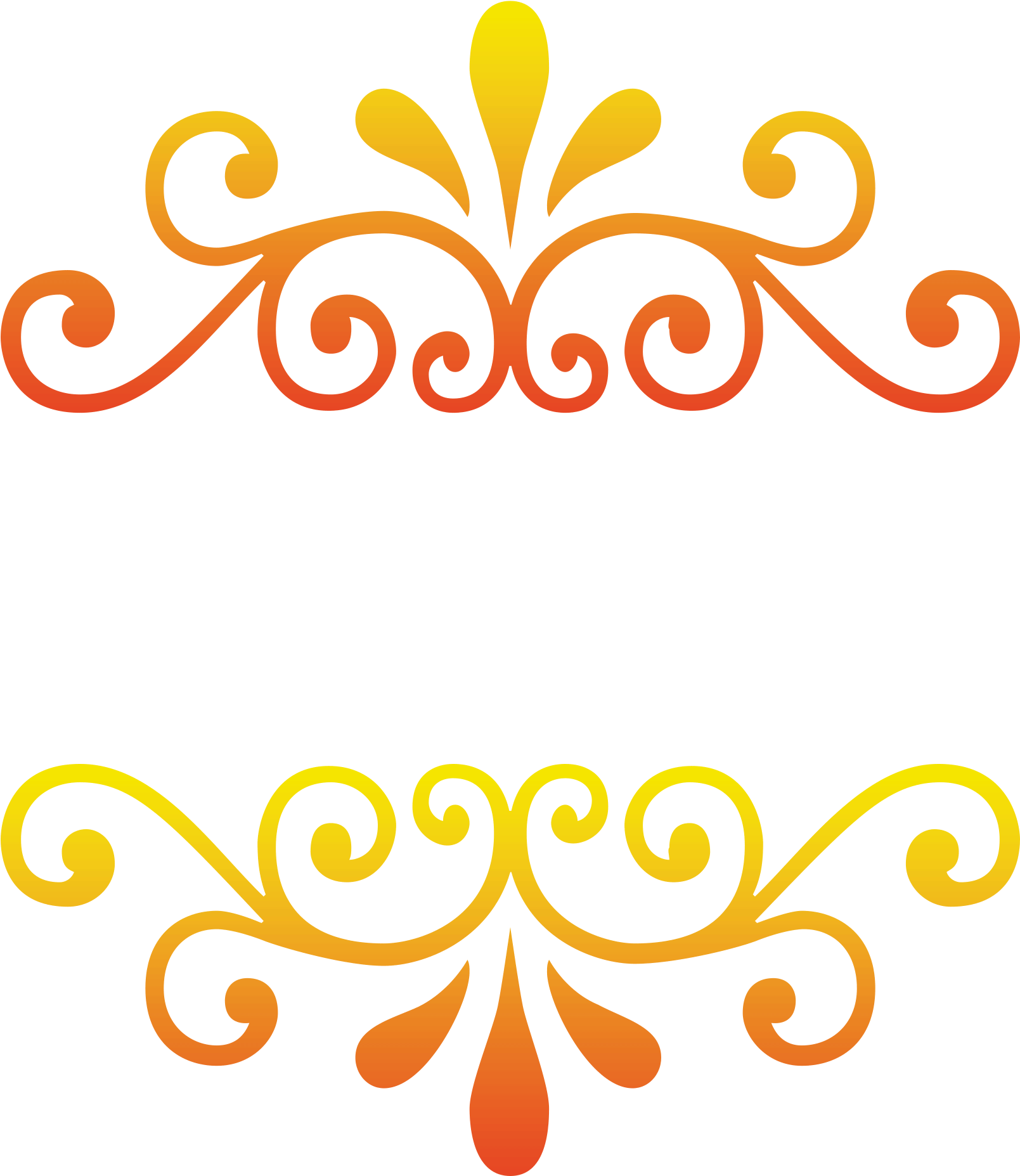 Gold Floral Frame Png - Floral En Png Vector (2000x2000), Png Download
