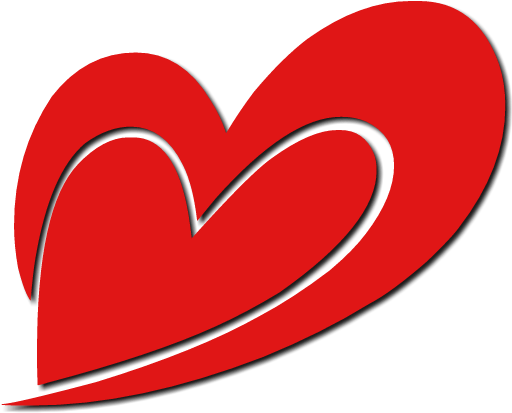 New Red Heart Png - Heart (1024x768), Png Download