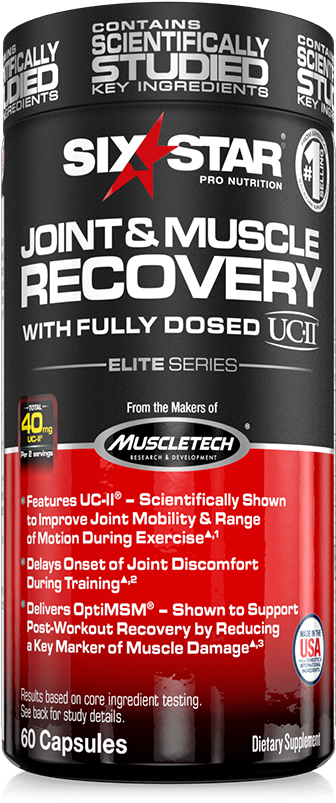 Joint & Muscle Recovery - Six Star Joint And Muscle Support (600x850), Png Download