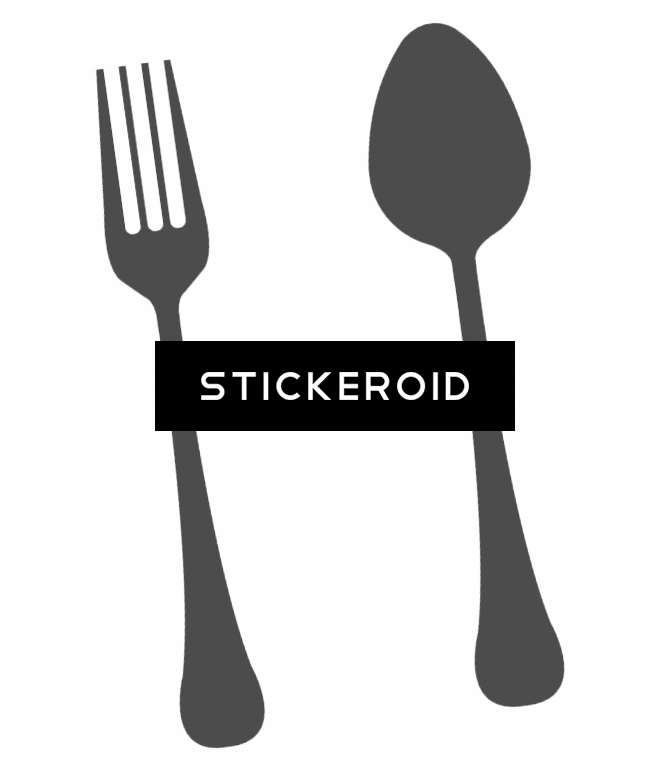 Spoon And Fork Kitchen Tools (670x773), Png Download