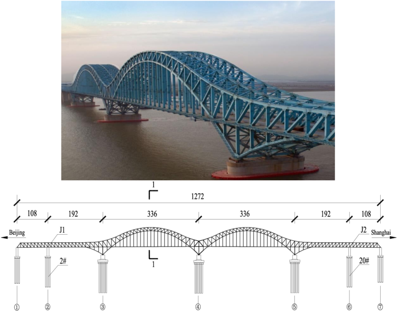 The Dashengguan Yangtse River Bridge - Cantilever Bridge (850x640), Png Download