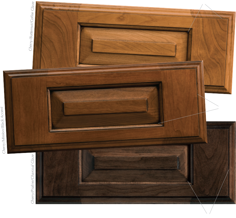 Stain/glaze & Stain/accent Cabinets - Dura Supreme Cabinetry (844x783), Png Download