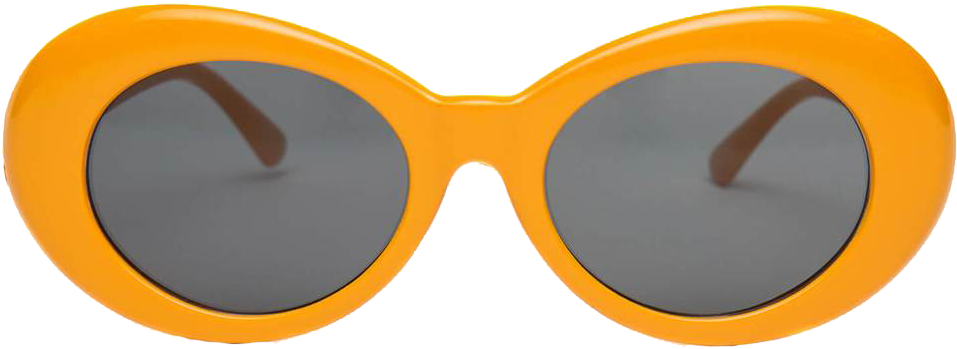 Orange Clout Goggles - Orange Clout Goggles Png (1060x1060), Png Download