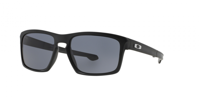 Oakley Sliver F Sunglasses Oo9246-01 Folding Matte - Óculos De Sol Oakley Sliver (640x400), Png Download