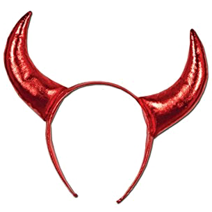 Devils Horn Png Transparent Image - Black Dress Devil Costume (425x425), Png Download