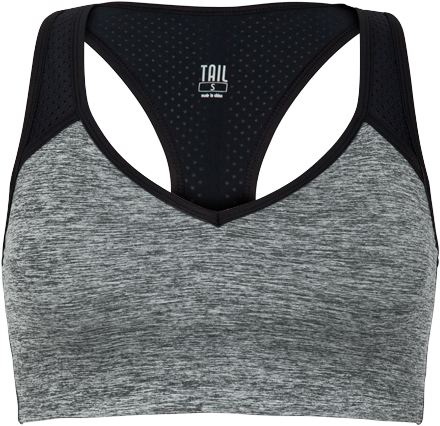 Flora Racerback Bra - Tennis (500x781), Png Download