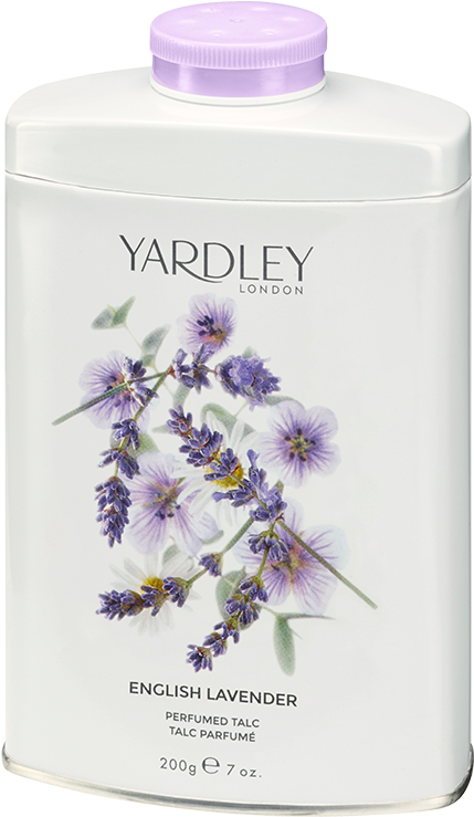 Lavender Talc - Yardley English Lavender Perfumed Talc 200g (800x800), Png Download