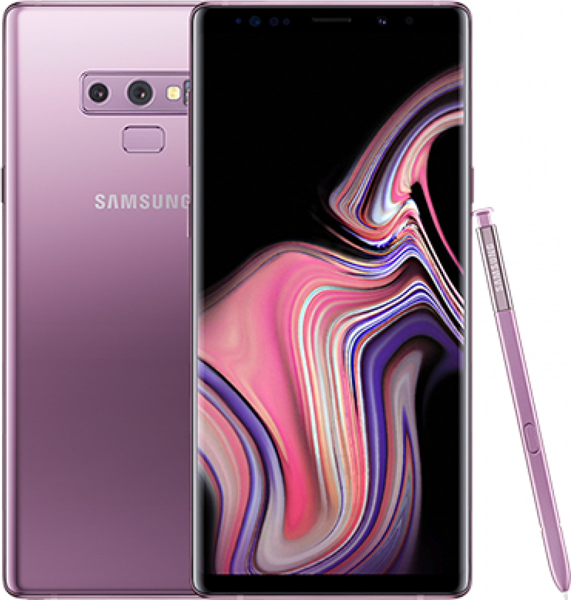 New Samsung Galaxy Note 9 Lavender Purple Sm-n960f - Note 9 Lilac Purple (1200x1200), Png Download