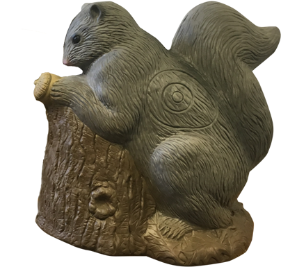 Squirrel - Carving (450x505), Png Download
