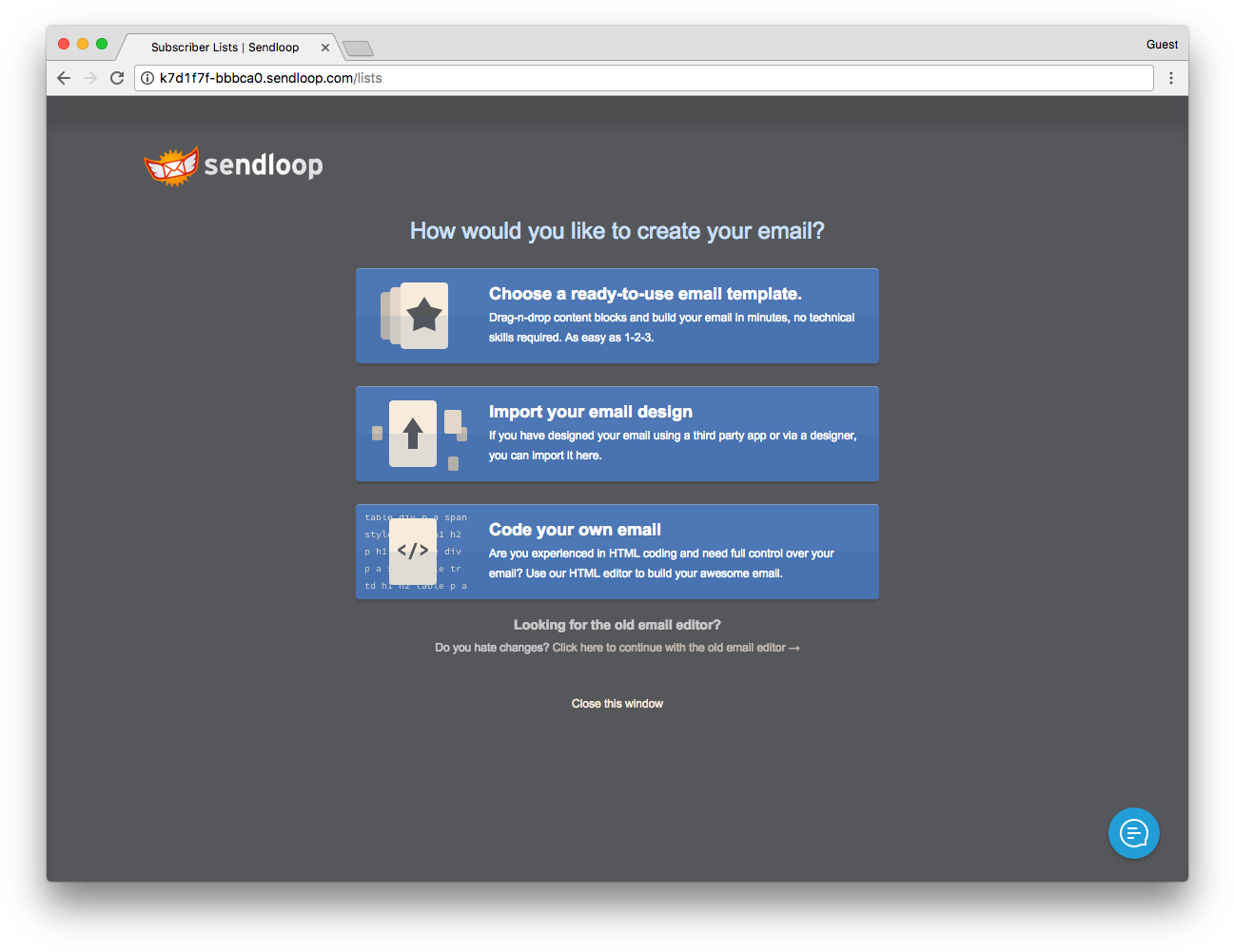 Creating Email Templates Using Sendloop's Html Editor - Html Send Email Template (1312x1012), Png Download