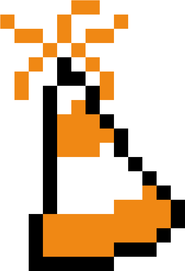 Party Hat - Party Hat Pixel Art (1300x1450), Png Download