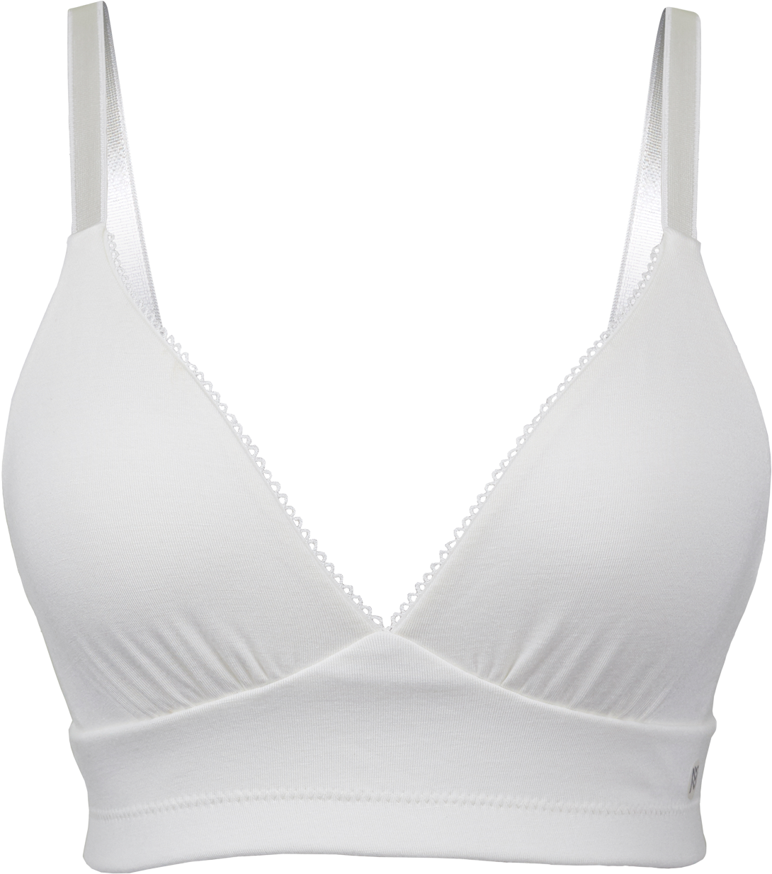Makemerry® Pocketed Plunge Wirefree Bra - Bra (1200x1500), Png Download